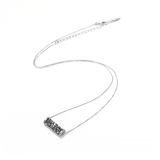 Κολιέ Obsidian Spark