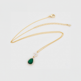 Κολιέ Emerald Glimmer
