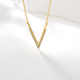 Κολιέ Golden V Charm