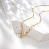 Κολιέ Golden V Charm