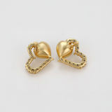 Σκουλαρίκια Crystal Heart