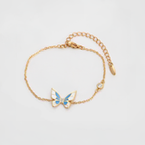 Bracelet Blue Butterfly