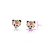 Σκουλαρίκια Panda Smile