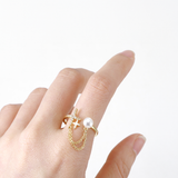 Δαχτυλίδι Faith & Pearl