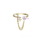 Δαχτυλίδι Faith & Pearl