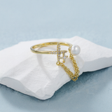 Δαχτυλίδι Faith & Pearl