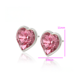 Σκουλαρίκια Shiny Heart