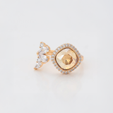 Δαχτυλίδι Golden Halo Blossom