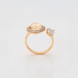 Δαχτυλίδι Golden Halo Blossom