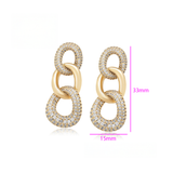 Σκουλαρίκια Golden Empress