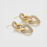 Σκουλαρίκια Golden Empress