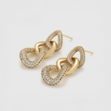 Σκουλαρίκια Golden Empress