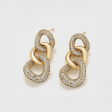 Σκουλαρίκια Golden Empress