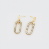 Σκουλαρίκια Oval Link