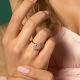 Δαχτυλίδι Pink Daisy