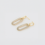 Σκουλαρίκια Oval Link