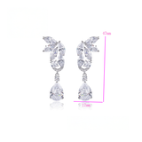 Σκουλαρίκια Crystal Fleur