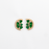 Σκουλαρίκια Emerald Cascade