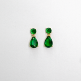 Earrings Emerald Veil