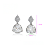 Earrings Crystal Arch