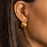 Golden Orbs Earrings