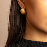 Golden Orbs Earrings