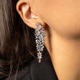 Crystal Cascade Earrings