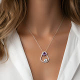 Necklace Amethyst Glow