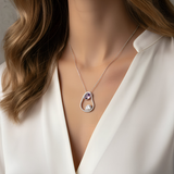 Necklace Amethyst Glow