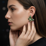 Σκουλαρίκια Forest Butterfly