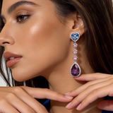 Σκουλαρίκια Aurora Blush Drops