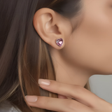 Σκουλαρίκια Pink Blossom