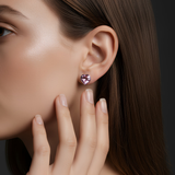 Σκουλαρίκια Pink Blossom