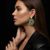 Earrings Emerald Luxe
