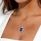 Necklace Sapphire Gaze