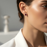 Σκουλαρίκια Scarlet Shine