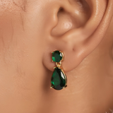 Σκουλαρίκια Emerald Veil