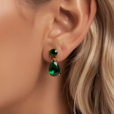 Σκουλαρίκια Emerald Veil