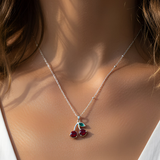 Κολιέ Cerisier Argenté