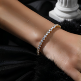 Bracelet Golden Luxe Tennis