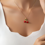 Κολιέ Cherry Pop