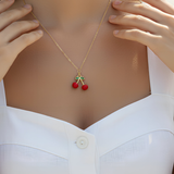 Κολιέ Cherry Pop