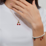 Κολιέ Cherry Pop