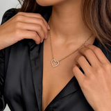 Κολιέ Golden Heart Glow