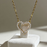 Κολιέ Golden Heart Glow