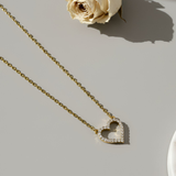 Κολιέ Golden Heart Glow