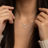 Κολιέ Golden Heart Glow