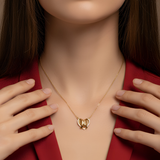 Κολιέ Golden Embrace