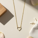 Κολιέ Golden Heart Glow