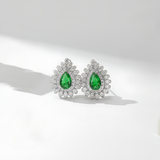 Σκουλαρίκια Emerald Kiss